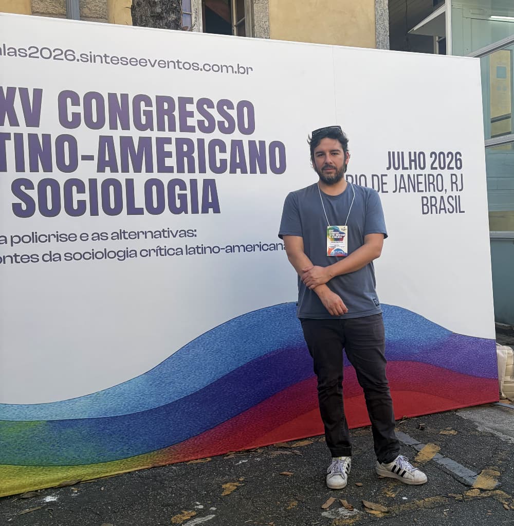 Imagen de la actividad: Investigador de CIADES en el Congreso Latinoamericano de Sociología (ALAS 2026)